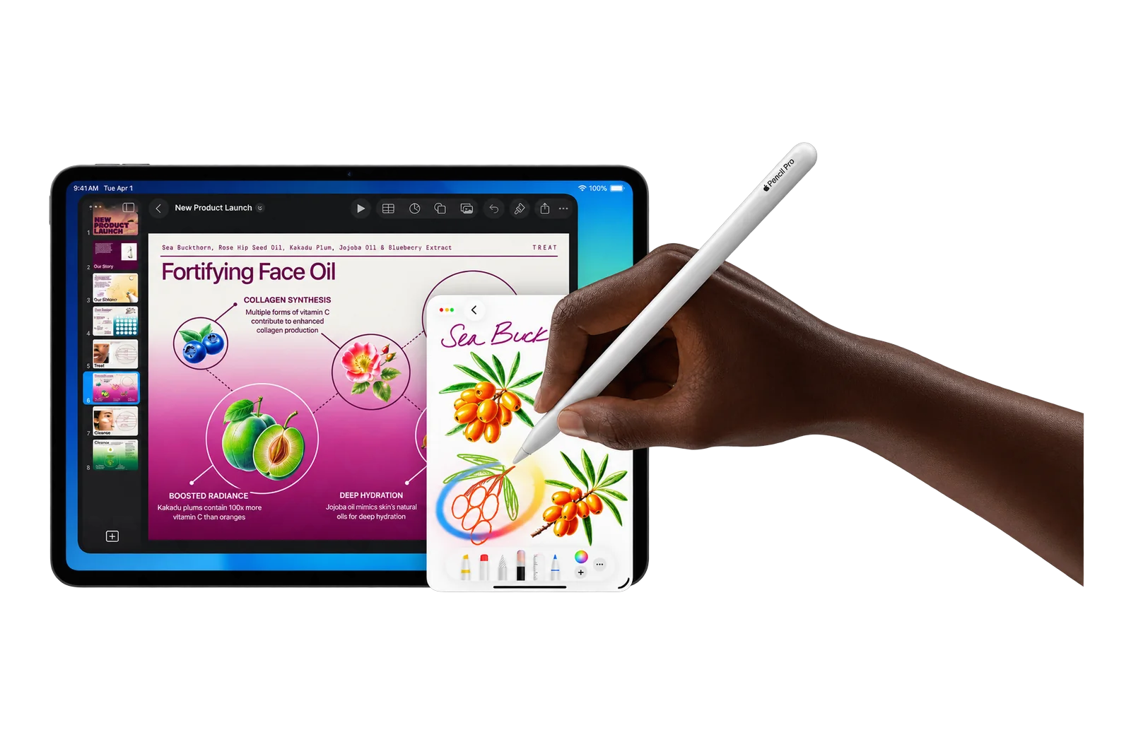 iPad Pro with Apple Pencil for education and creative teams
